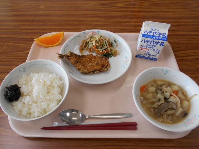 今日の給食です。