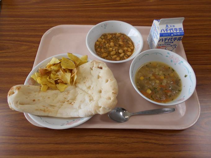今日の給食です。
