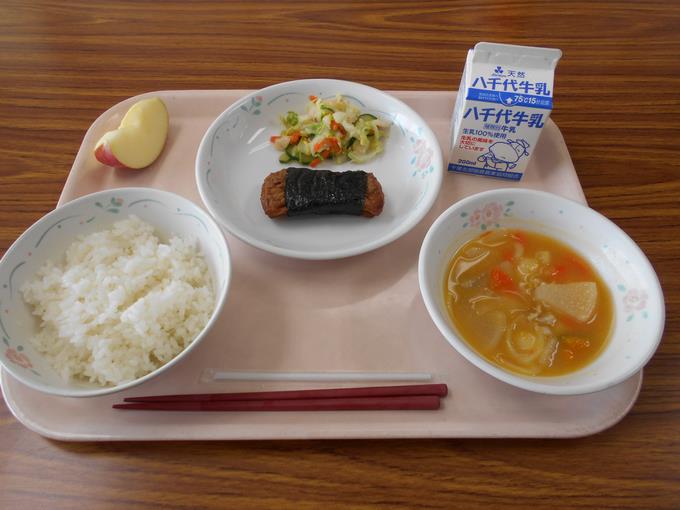 今日の給食です。