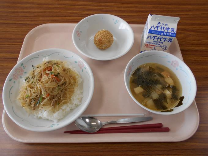 今日の給食です。