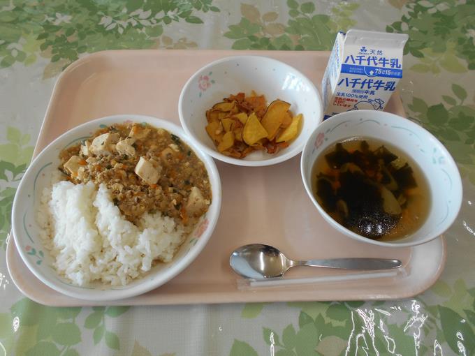 今日の給食です。