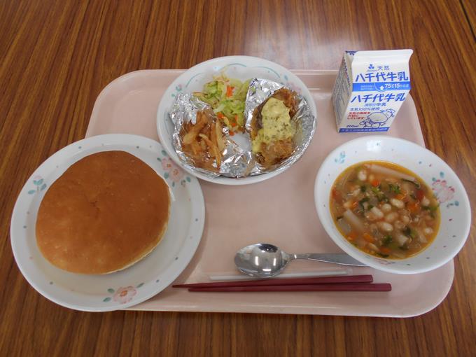 今日の給食です。