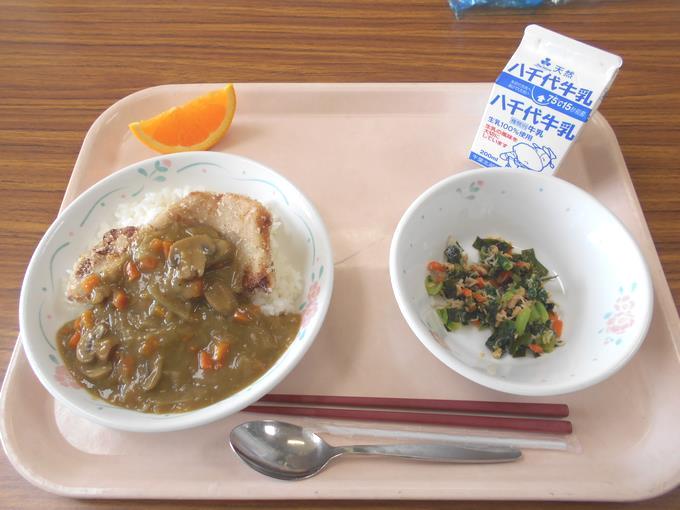 今日の給食です。