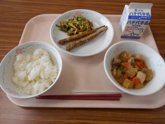 今日の給食です。