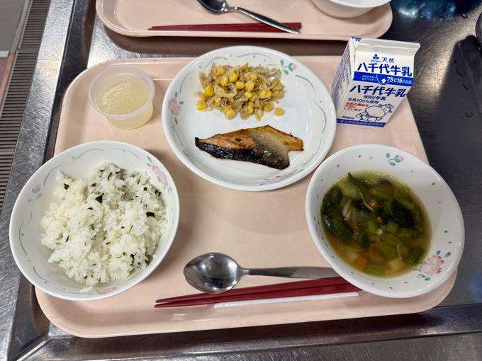 今日の給食です。