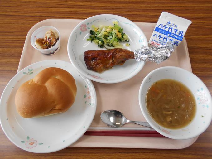 今日の給食です。