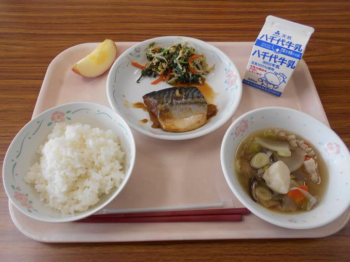 今日の給食です。