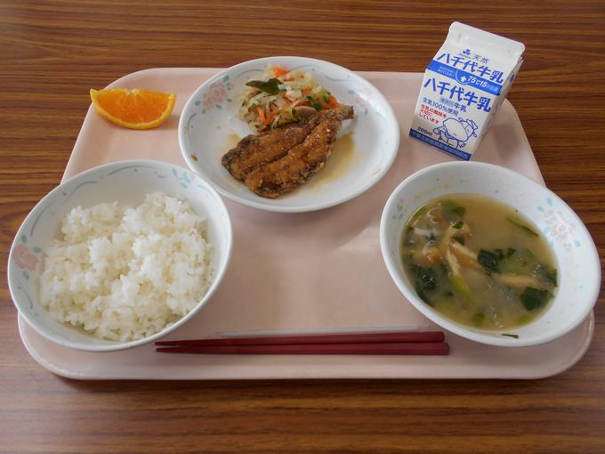 今日の給食です。