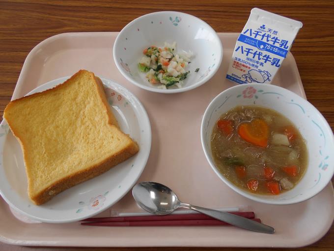 今日の給食です。