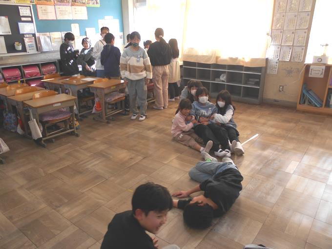 2年生と5年生