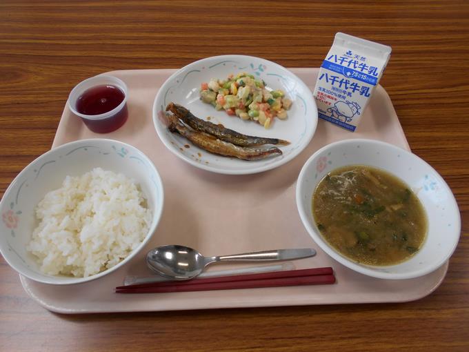 今日の給食です。