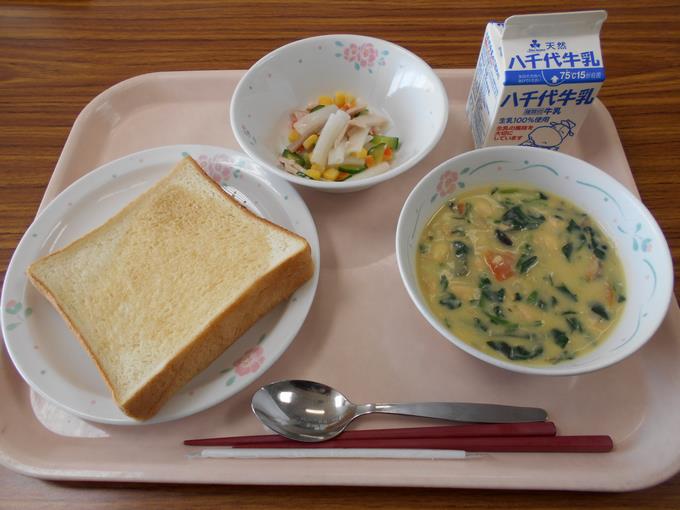 今日の給食です。