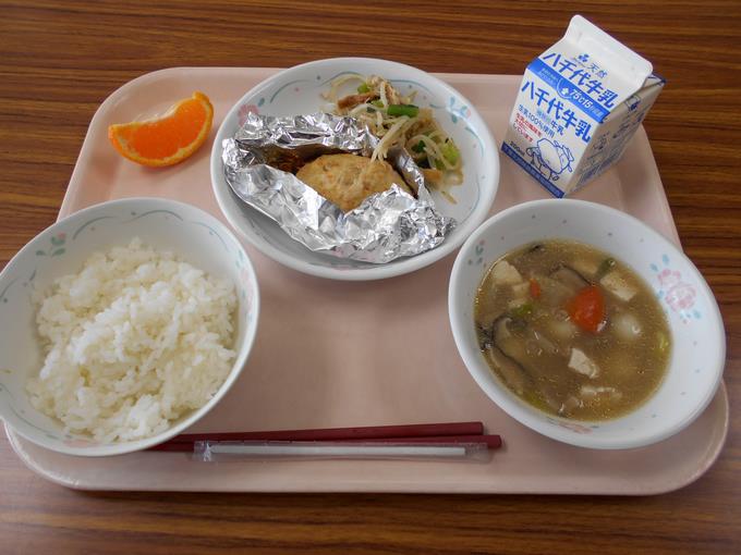 今日の給食です。