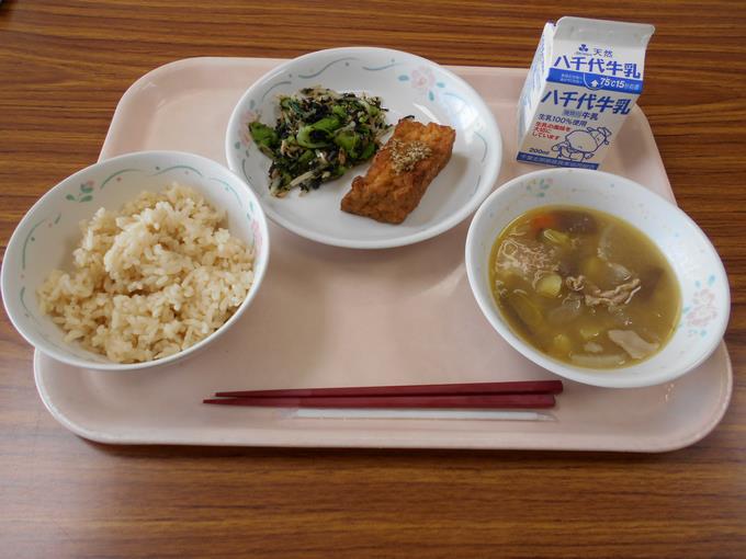 今日の給食です。