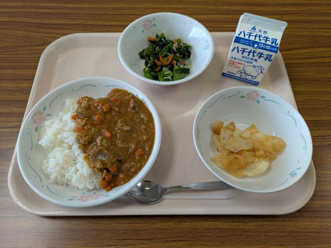今日の給食です。