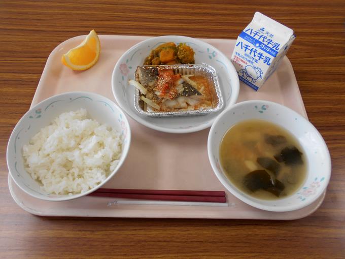 今日の給食です。