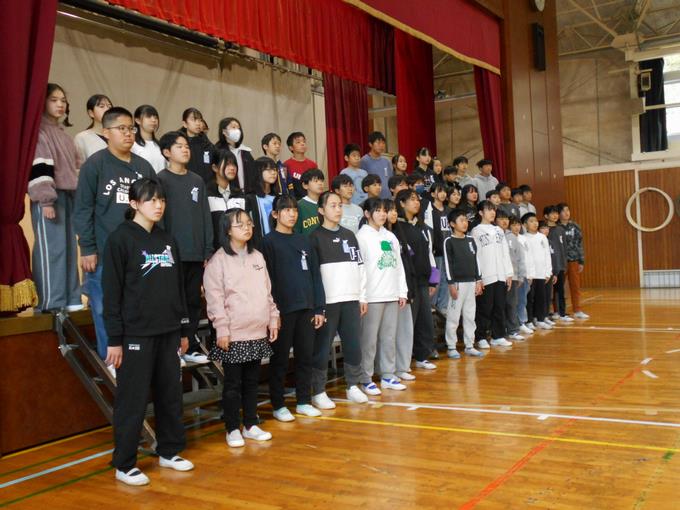 6年生「別れの言葉」