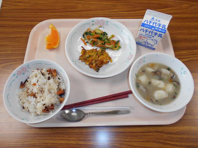 今日の給食です。