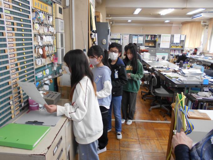 お別れ式練習①