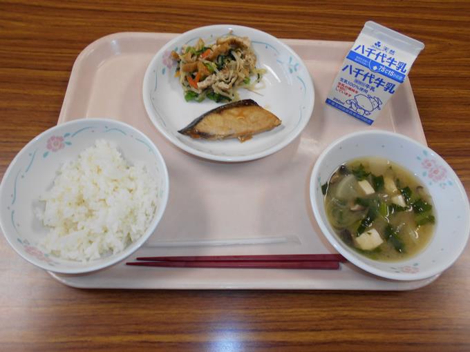 今日の給食です。