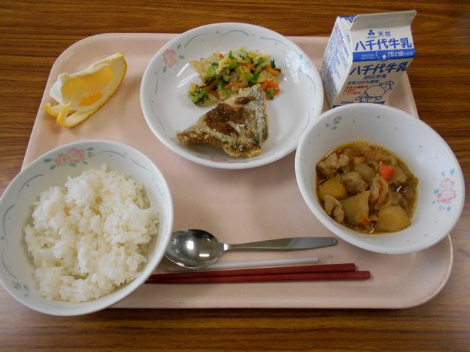 今日の給食です。