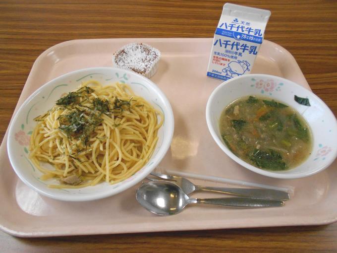 今日の給食です。