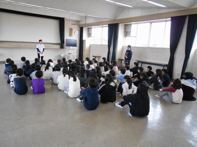 学年集会①