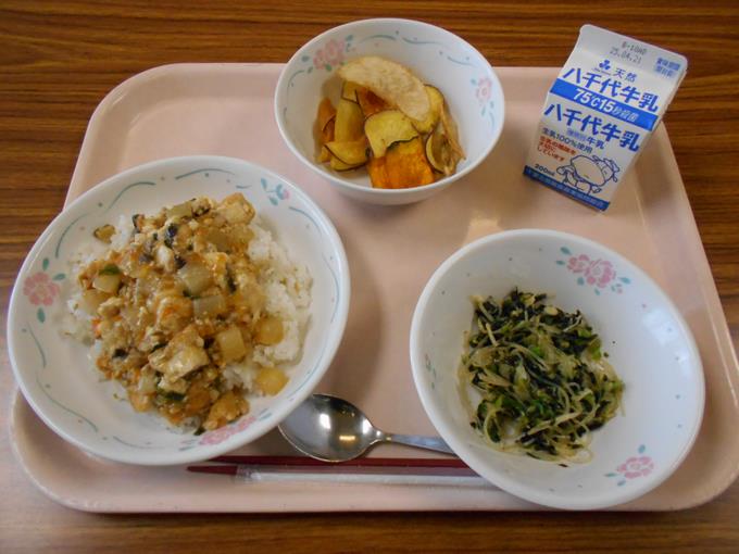 今日の給食です。