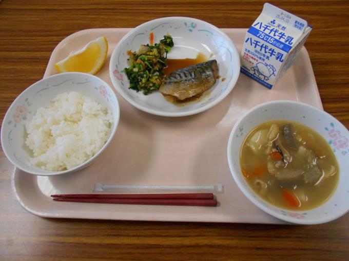 今日の給食です。