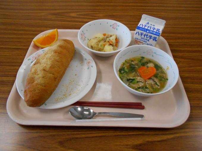 今日の給食です。