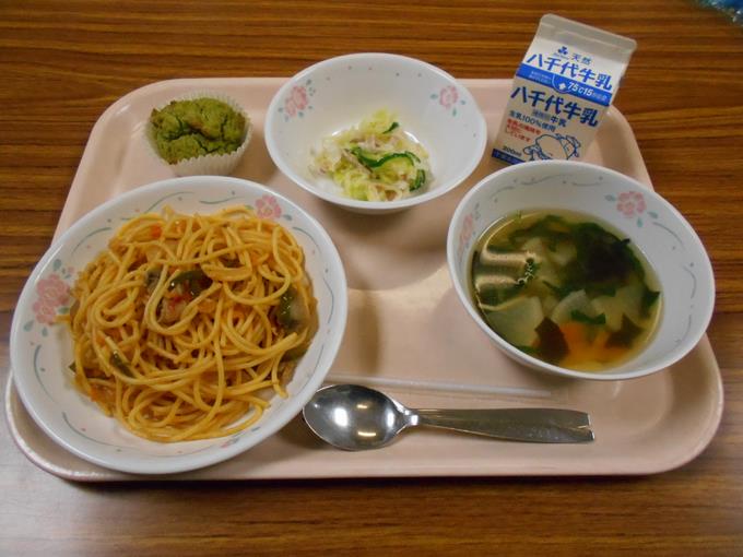 今日の給食です。