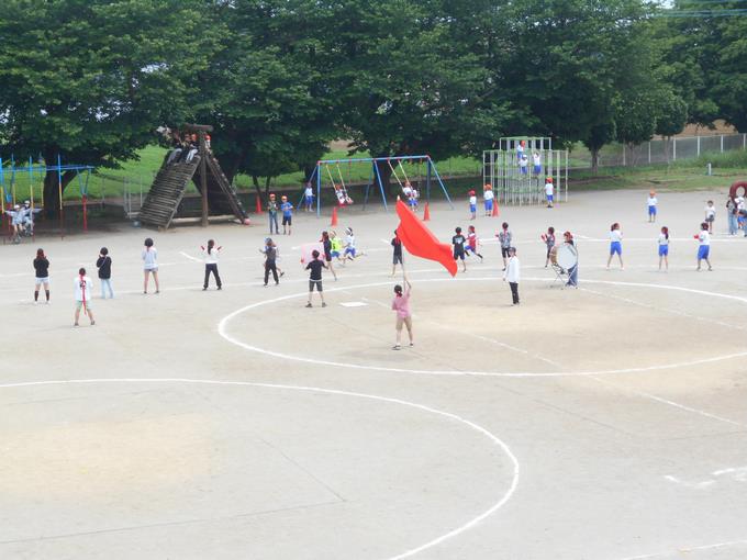 紅組応援団