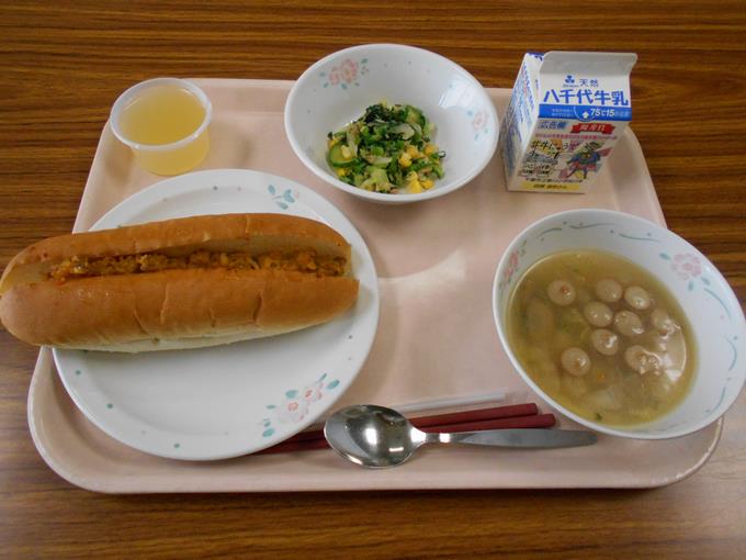 今日の給食です。