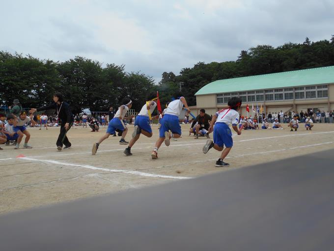 高学年リレー