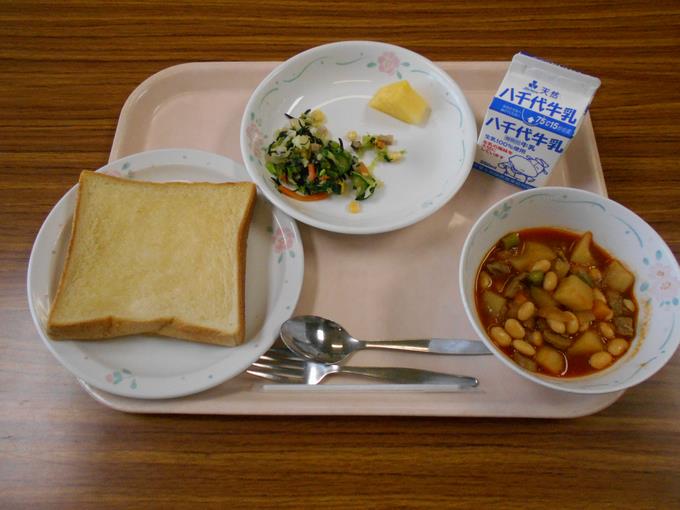 今日の給食です。