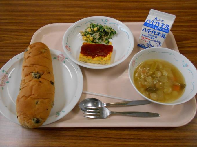 今日の給食です。