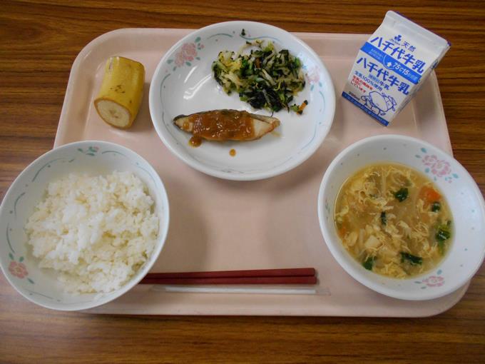 今日の給食です。