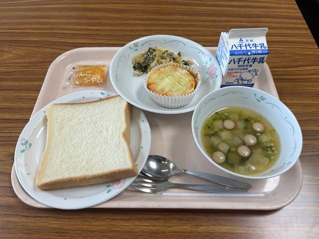 今日の給食です。