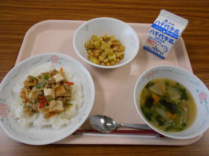 今日の給食です。