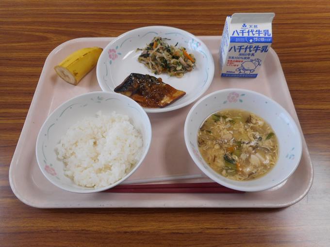 今日の給食です。