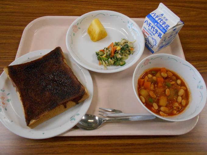 今日の給食です。