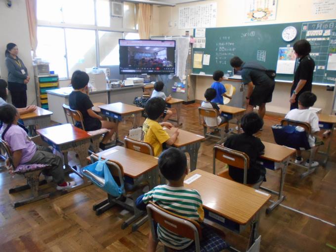 あおぞら学級と交流