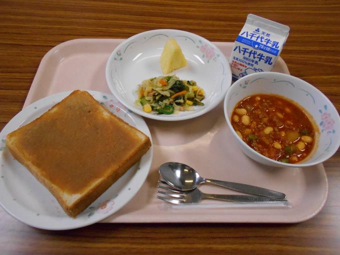今日の給食です。