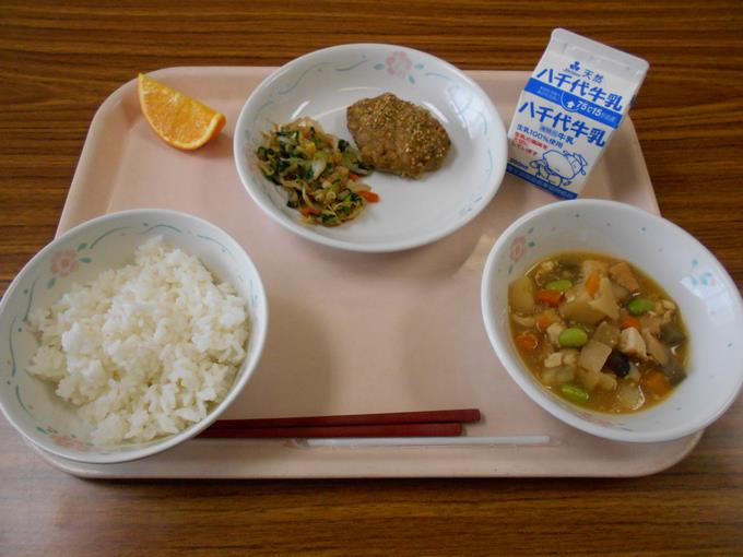 今日の給食です。