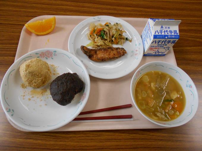 今日の給食です。
