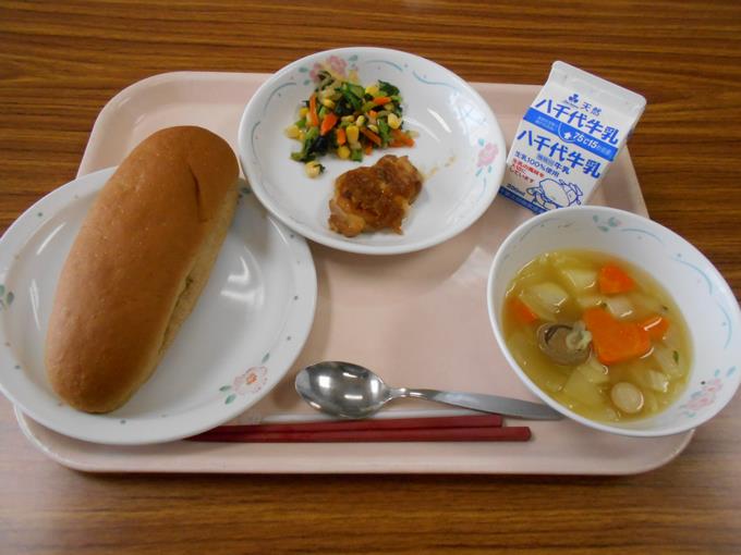 今日の給食です。