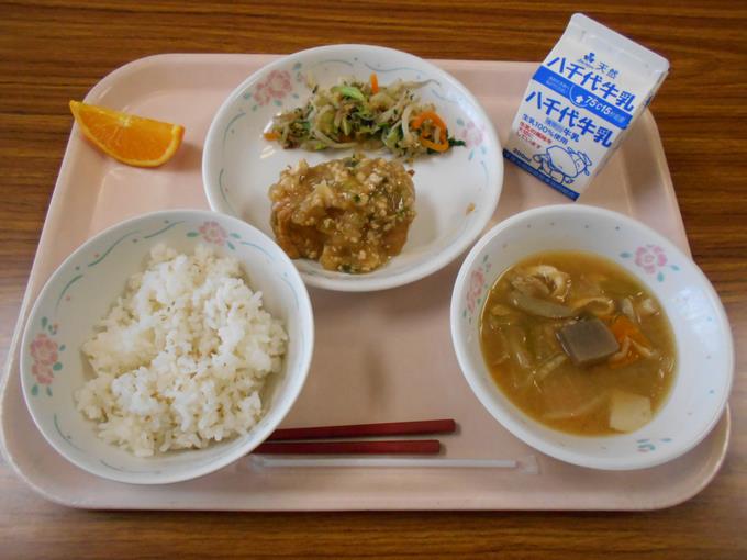 今日の給食です。