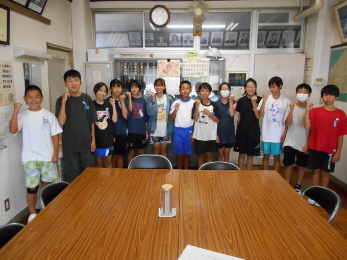 八木が谷北小選手団