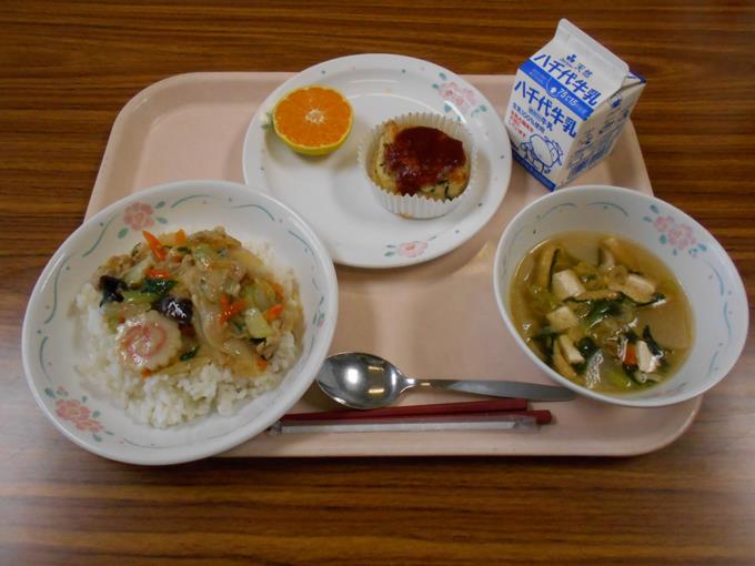 今日の給食です。