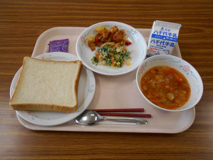 今日の給食